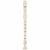 Yamaha YRS-23 Eind geblazen (labium) Recorder-fluit Sopraan ABS kunststof Ivoor