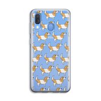Doggy: Samsung Galaxy A40 Transparant Hoesje