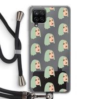 King Kylie: Samsung Galaxy A12 Transparant Hoesje met koord King Kylie: Samsung Galaxy A12 Transparant Hoesje met koord