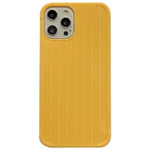 iPhone XR hoesje - Backcover - Patroon - TPU - Geel