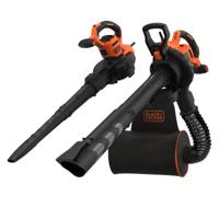 BLACK+DECKER BEBLV300 3000W 3IN1 Bladblazer met ruggedragen opvangzak | In koffer - BEBLV300-QS BLACK+DECKER BEBLV300 3000W 3IN1 Bladblazer met ruggedragen opvangzak | In koffer - BEBLV300-QS