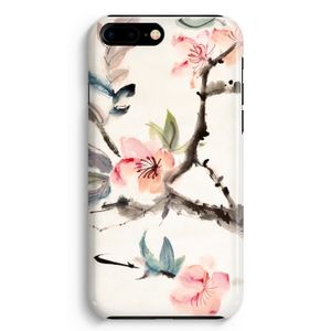 Japanse bloemen: iPhone 8 Plus Volledig Geprint Hoesje