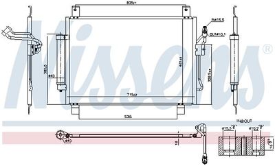 Condensor, airconditioning ** FIRST FIT ** 940836
