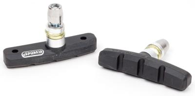 Elvedes Remblokken v-brake 60 x 14 mm zwart 2 stuks