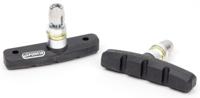 Elvedes Remblokken v-brake 60 x 14 mm zwart 2 stuks