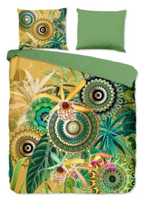 HIP Dekbedovertrek "mandala's, bladeren en bloemen" - Multi - (140x200 cm) - Katoen Satijn HIP Dekbedovertrek "mandala's, bladeren en bloemen" - Multi - (140x200 cm) - Katoen Satijn