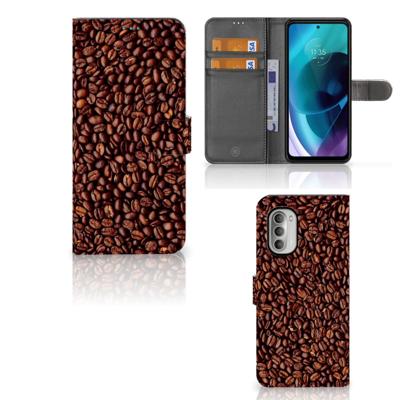 Motorola Moto G51 5G | Book Cover | Koffiebonen