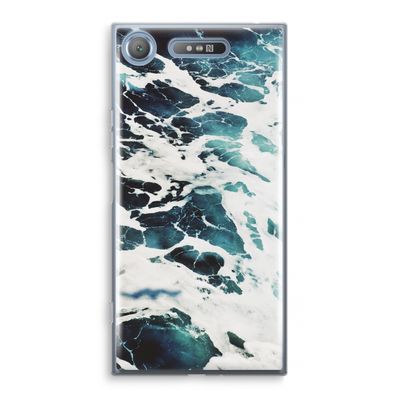 Golven: Sony Xperia XZ1 Transparant Hoesje
