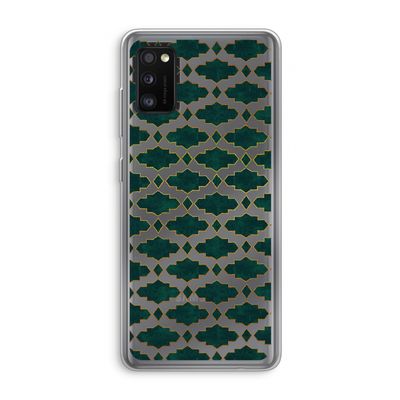 Moroccan tiles: Samsung Galaxy A41 Transparant Hoesje