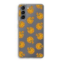 You Had Me At Pizza: Samsung Galaxy S21 Transparant Hoesje