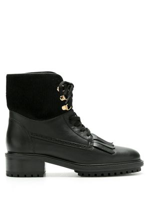 Sarah Chofakian bottines Cavendish en cuir - Noir