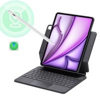 iPad Air 13“ (2025) Rebound Magnetische Tastatur Hülle 360 Pencil Bündel-DE Layout-Schwarz