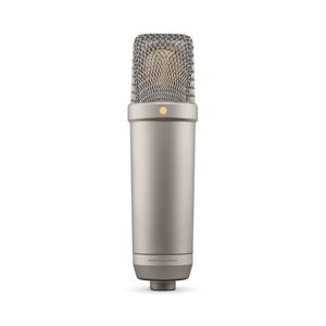 RODE Microphones NT1 5th Generation Silver Statief Zangmicrofoon Zendmethode:Kabelgebonden Incl. shockmount, Incl. kabel, Incl. tas
