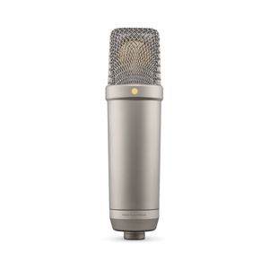 RODE Microphones NT1 5th Generation Silver Zangmicrofoon Statief Zendmethode:Kabelgebonden Incl. shockmount, Incl. kabel, Incl. tas XLR, USB-C Kabelgebonden