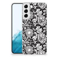 Samsung Galaxy S22 Plus | TPU Case | Black Flowers