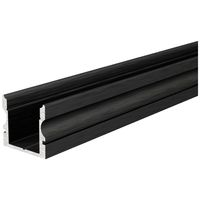 Deko Light 970123 AU-02-10 U-profiel Aluminium (b x h x d) 16 x 15 x 2000 mm 2 m - thumbnail