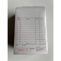 Bonboekje neutraal bedrukt 10x15 cm