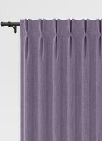 Orkney gordijn - Purple met Dubbele plooi
