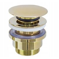 Clickwaste REA | 5/4" | Compact | Messing | Bekersifon | Goud