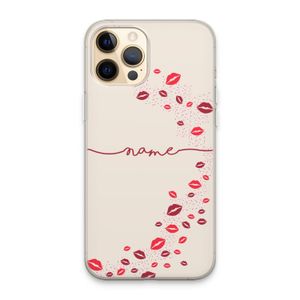 Kusjes: iPhone 13 Pro Max Transparant Hoesje