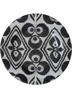 Les-Ottomans assiette en céramique Ikat (19 cm) - Blanc - thumbnail