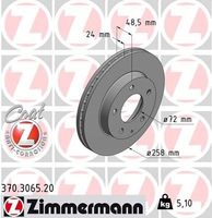 Remschijf Coat Z 370306520