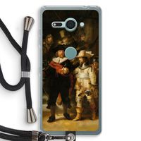 De Nachtwacht: Sony Xperia XZ2 Compact Transparant Hoesje met koord