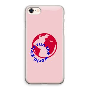 Run The World: iPhone 8 Transparant Hoesje