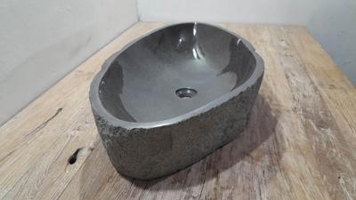 Flussstein Waschbecken RXXL2503707, 76x42x15 cm Flussstein Waschbecken RXXL2503707, 76x42x15 cm