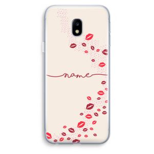 Kusjes: Samsung Galaxy J3 (2017) Transparant Hoesje