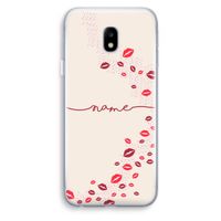 Kusjes: Samsung Galaxy J3 (2017) Transparant Hoesje