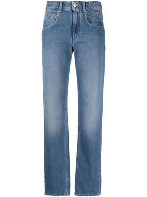 MARANT ÉTOILE jean Vendelia à coupe droite - Bleu