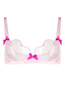 Agent Provocateur soutien-gorge Lorna à design transparent - Rose