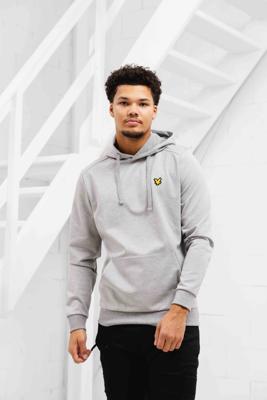 Lyle & Scott Fly Fleece Hoodie Heren Grijs - Maat M - Kleur: Grijs | Soccerfanshop