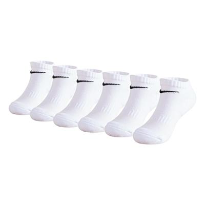 Nike Dri-Fit Performance Basics No-Show Enkelsokken 6-Pack Kleuters Wit Zwart