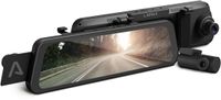 Lamax S9 Dual Achteruitrijcamera, Dashcam met GPS Kijkhoek horizontaal (max.): 150 ° Accu, Botswaarschuwing, Display, Dualcamera, Rijstrookassistent, - thumbnail