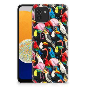 Samsung Galaxy A03 TPU Hoesje Birds