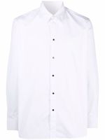 Givenchy chemise boutonnée à col italien - Blanc