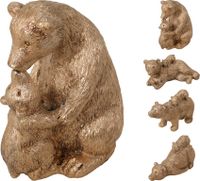 Polar Bear With Child Goud 4A kerst Nampook - Nampook