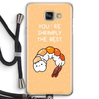 You're Shrimply The Best: Samsung Galaxy A5 (2016) Transparant Hoesje met koord