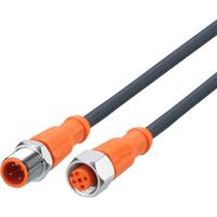 ifm Electronic EVM109 Verbindingskabel Aantal polen (sensoren): 4, 5 Stekker, recht, Bus, recht 10 m 1 stuk(s)