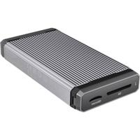 SanDisk Professional PRO-READER Inbouw-geheugenkaartlezer USB-C Zwart, Zilver