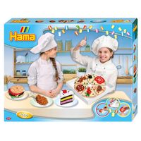 Hama strijkkralenset - snacks, 4000st. Hama strijkkralenset - snacks, 4000st.