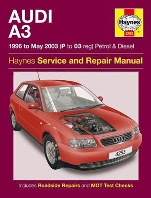 Haynes Werkplaatshandboek Audi A3 benzine & Diesel (1996-2003) 4253