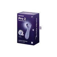 Zuigapparaat voor de clitoris Satisfyer Pro 2 Generation 3 Paars