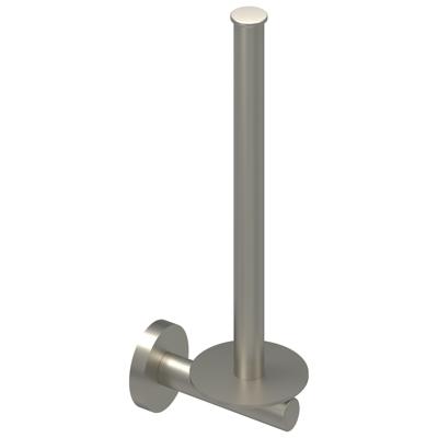 Reserverolhouder IVY Wandmodel Voor 2 Rollen Geborsteld Nickel PVD