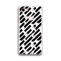 Zwarte vegen: Google Pixel 3 Transparant Hoesje