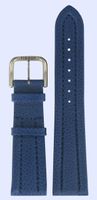 Horlogeband Tissot T600013286 Leder Blauw 22mm