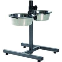 TRIXIE Verstelbare Hondenbakhouder 3,6L 20cm TRIXIE Verstelbare Hondenbakhouder 3,6L 20cm