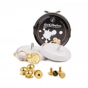 Quickshoelaces Prestige collectie 120 cm lang wit